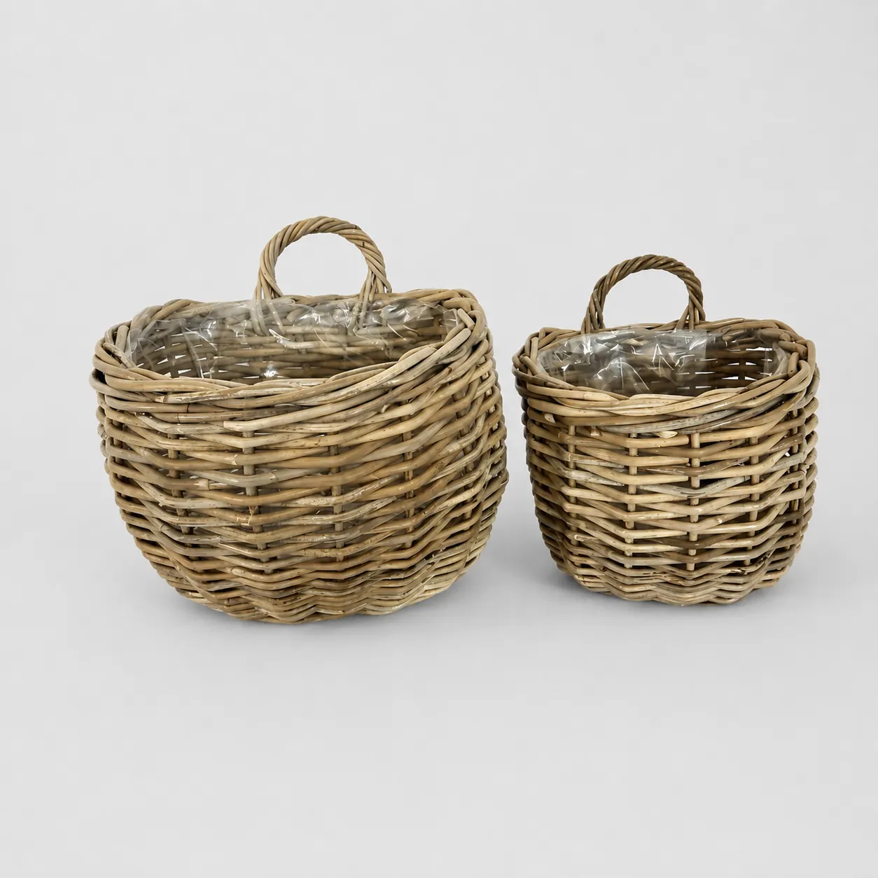 Set of handled baskets