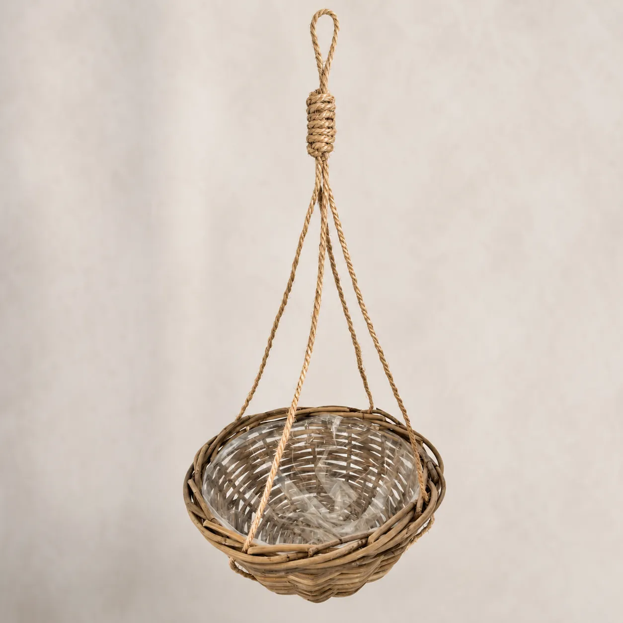 Hanging bowl planter